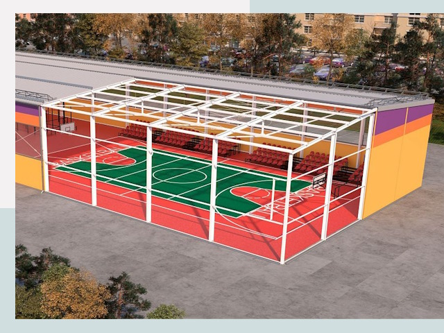 Спортивные сооружения в Белогорске