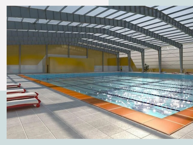 Строительство крытых бассейнов в Белогорске