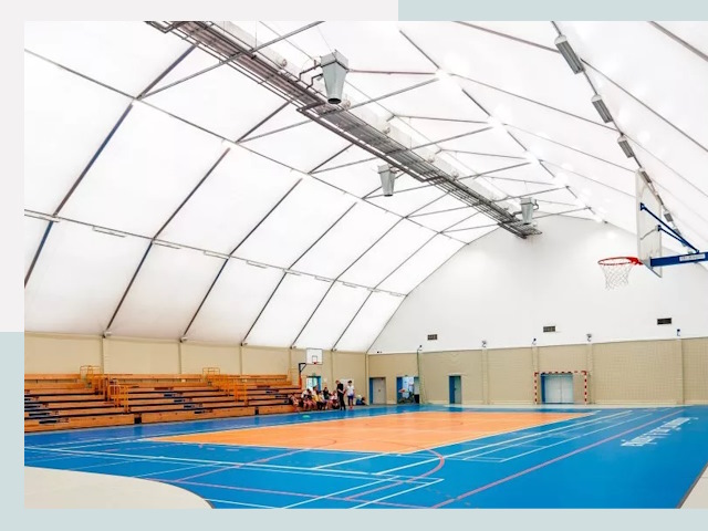 Строительство спортивных залов в Белогорске