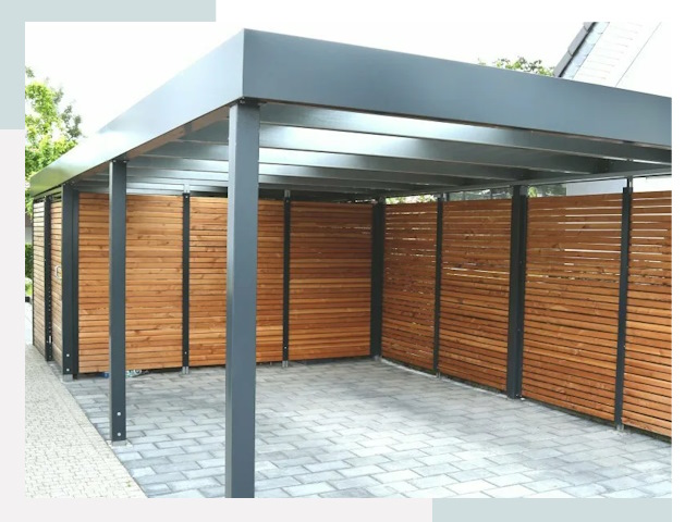 Навесы для парковки в Белогорске