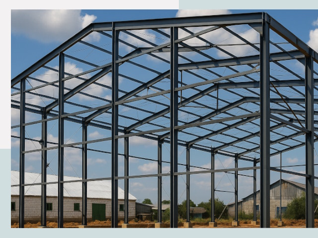 Быстровозводимые ангары от СтальСтрой-Бгк по цене 612 руб.
