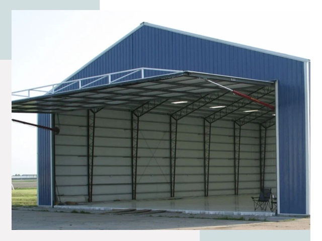 Прямо стенные ангары в Белогорске