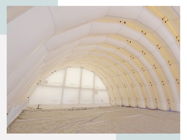 Пневмокаркасные ангары в Белогорске