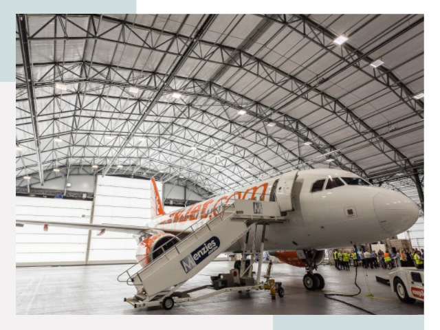 Авиационные ангары в Белогорске