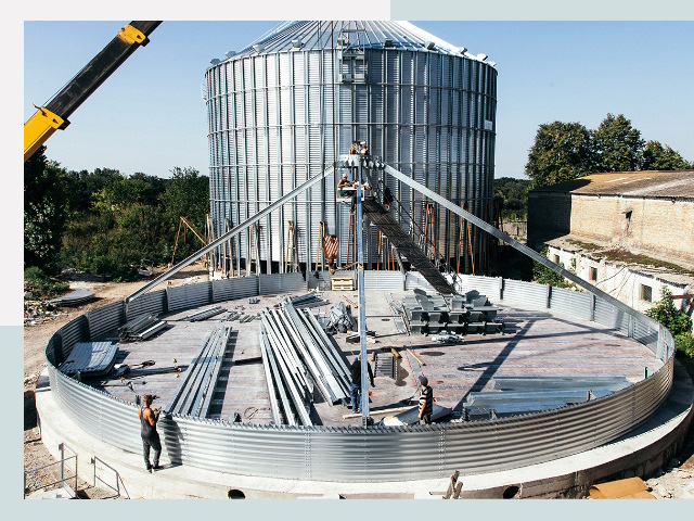 Силосы для зерна в Белогорск от 612 руб. - Надёжное хранение