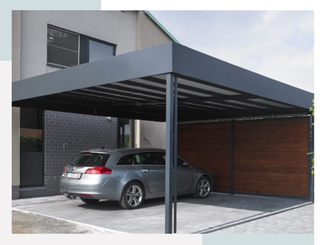 Металлические навесы в Белогорске