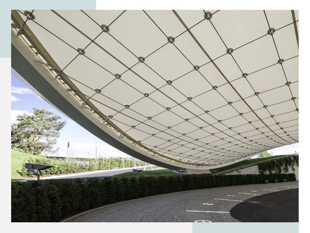 Мембранные конструкции в Белогорске