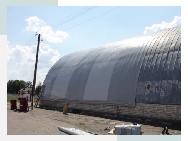 Ремонт ангаров в Белогорске