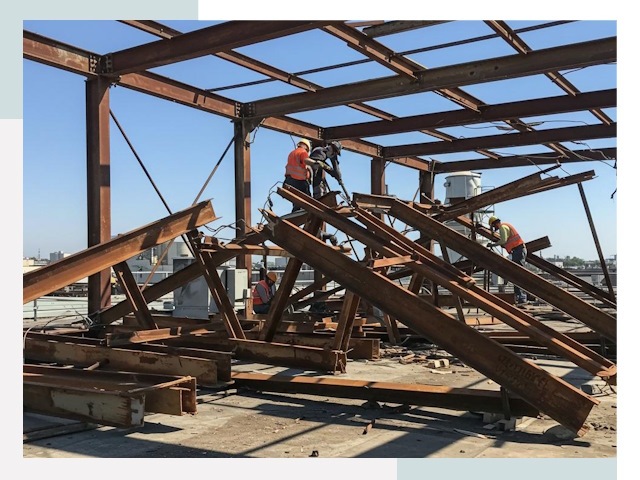 Демонтаж металлоконструкций в Белогорске от 612 руб.