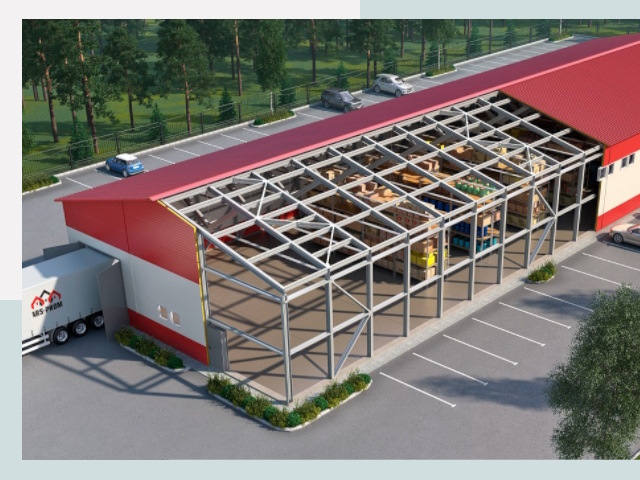 Проектирование ангаров в Белогорске от 612 руб.