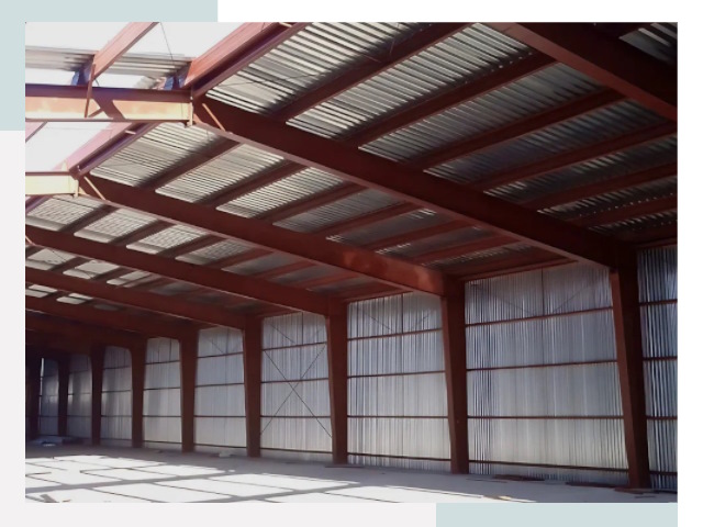 Металлические склады в Белогорске